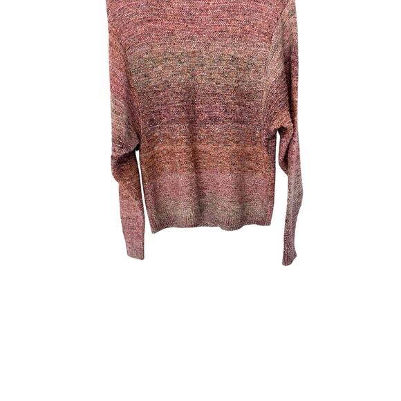 J. Jill Pure Jill Pink Basic Casual Cable Knit Crew Neck Sweater Size XS - Picture 4 of 11